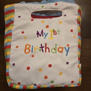 Colorful My 1st Birthday Bag
